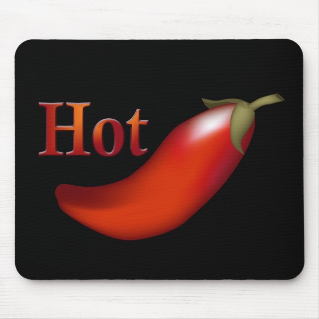 Hot Chili Pepper Mousepad (Front)