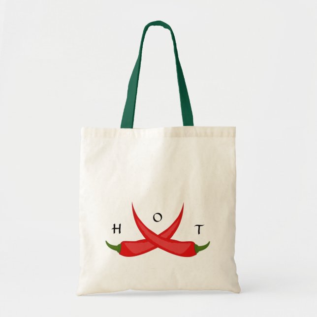 Hot Chili Pepper Tote Bag (Front)