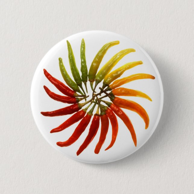 Hot Chili Peppers 2 Inch Round Button (Front)