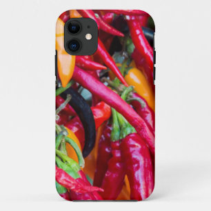 Hot Chili Peppers At Farmers Market In Madison iPhone 11 Case