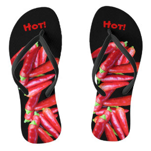 Hot Chili Peppers Flip Flops