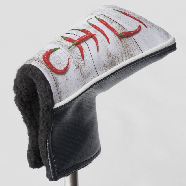 Hot Chili Peppers Golf Head Cover (3/4 Front)