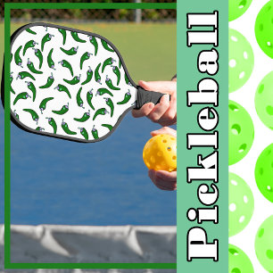 Hot Chili Peppers Green Spicy Pickleball Paddle