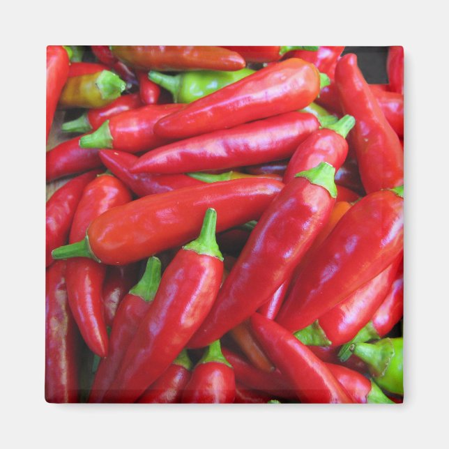 Hot Chili Peppers Magnet (Front)
