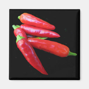 Hot Chili Peppers Magnet
