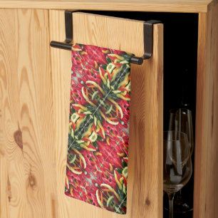 Hot Chili Peppers - Modern Design Kitchen Towels