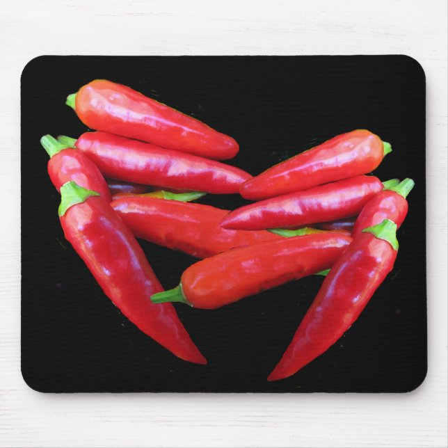 Hot Chili Peppers Mouse Pad (Front)