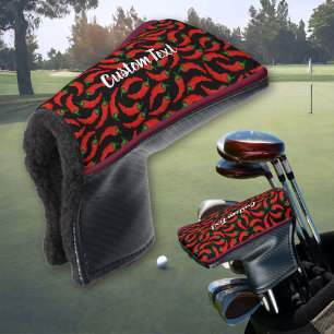 Hot Chili Peppers Pattern Golf Head Cover