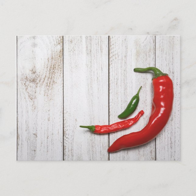 Hot Chili Peppers Postcard (Front)