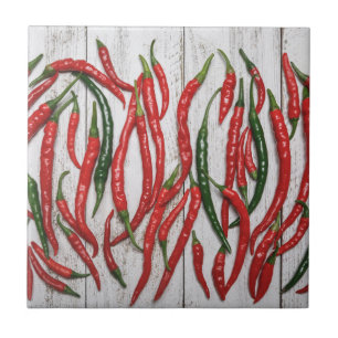 Hot Chili Peppers Tile