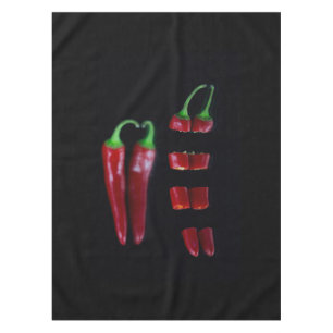 Hot chili tablecloth