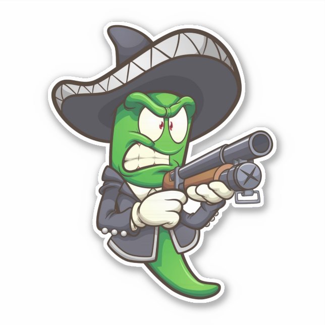 Hot Chilis - Green Mariachi (Front)