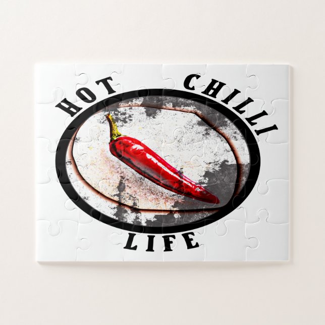 Hot chilli life  jigsaw puzzle (Horizontal)