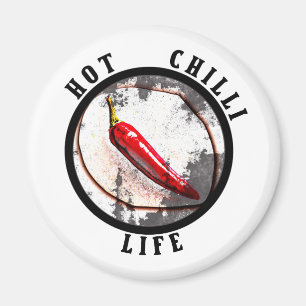 Hot chilli life magnet