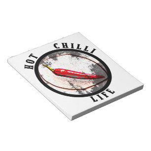 Hot chilli life notepad