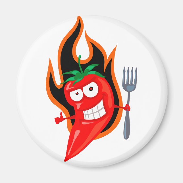 Hot Chilli Magnet (Front)