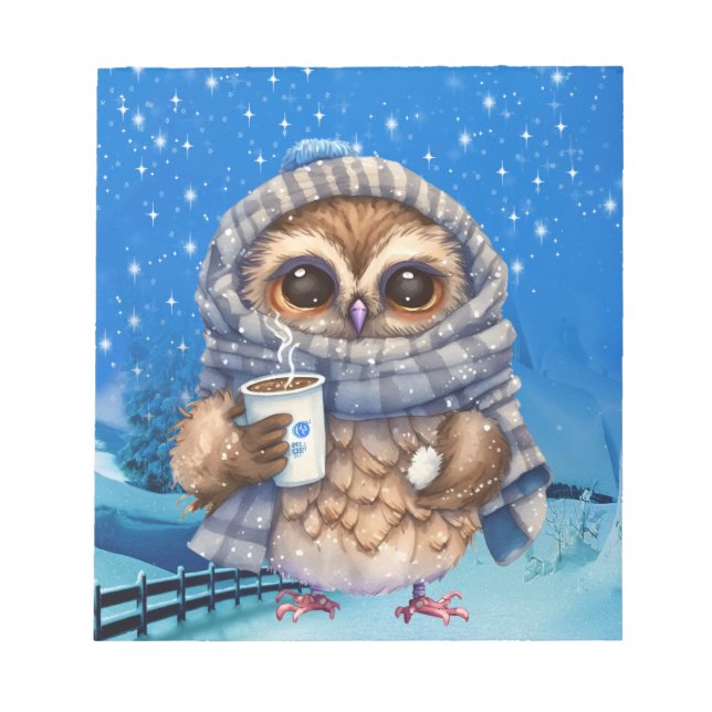 Hot Chocolade notepad (Front)