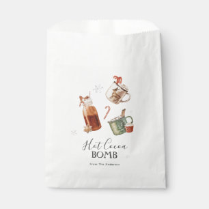 Hot Chocolate Bomb  Favour Bag