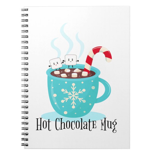 Hot Chocolate Mug Notebook (Front)