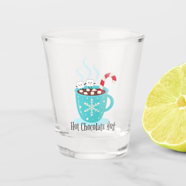 Hot Chocolate Mug Shot Glass (Front)
