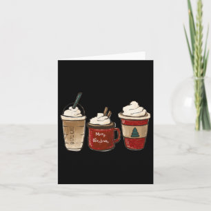 Hot Chocolate Winter Cozy Warm Cup Whipped Cream C Card