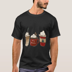 Hot Chocolate Winter Cozy Warm Cup Whipped Cream C T-Shirt