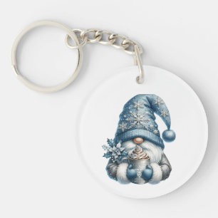 Hot Coco Gnome Keychain