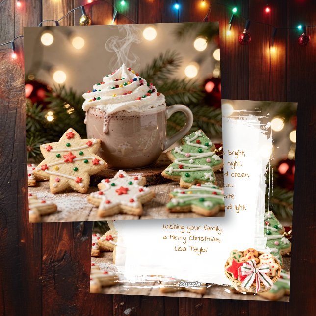 Hot Cocoa and Sugar Cookies | Christmas Holiday Card (Creator Uploaded)