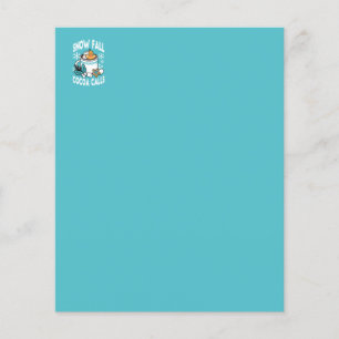 Hot Cocoa and Winter Charm - Snow Fall Cocoa Calls