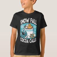 Hot Cocoa and Winter Charm - Snow Fall Cocoa Calls