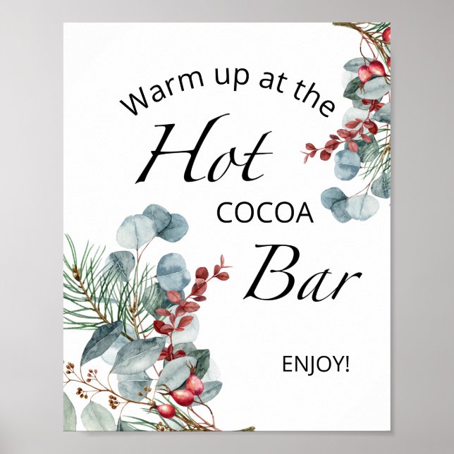 Hot Cocoa Bar Poster (Front)