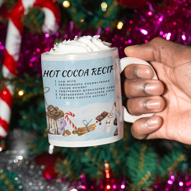 Hot Cocoa Chocolate Recipe   Coffee Mug (Creator Uploaded)