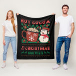 hot cocoa Christmas movies snowman Fleece Blanket<br><div class="desc">hot cocoa Christmas movies snowman Fleece Blanket</div>
