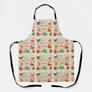 Hot Cocoa Christmas Vibes Apron