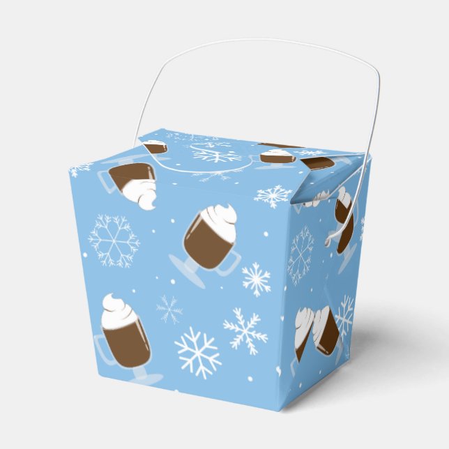 Hot Cocoa Favor Box (Front Side)