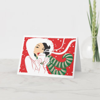 Hot Cocoa Holiday Card