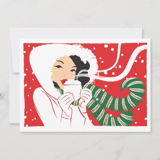 Hot Cocoa Invitation (Front)