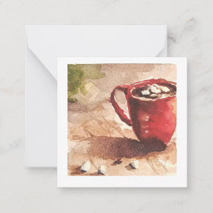 Hot Cocoa note card