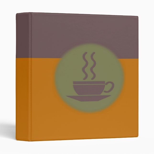 Hot Coffee Avery Binder (Front/Spine)