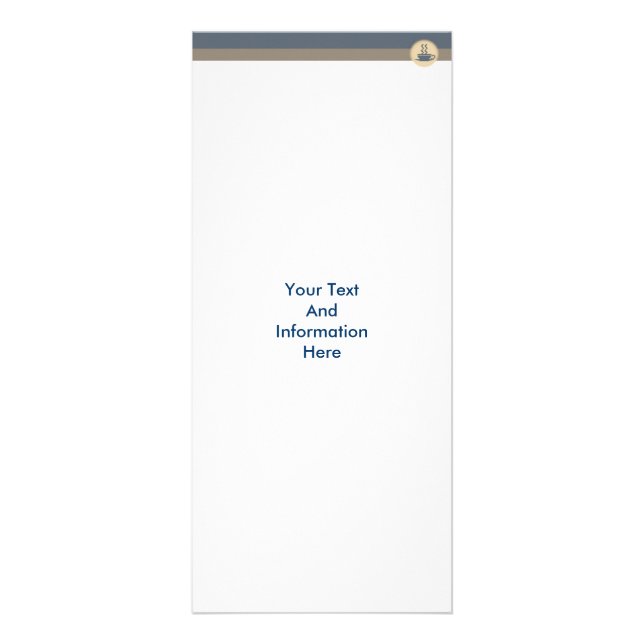 Hot Coffee Rack Card (Front)