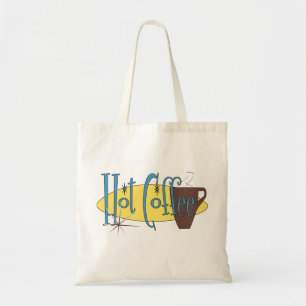 Hot Coffee Tote Bag