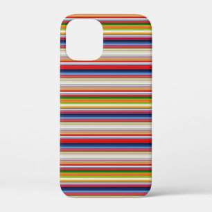 Hot colourful stripes iPhone 12 mini case