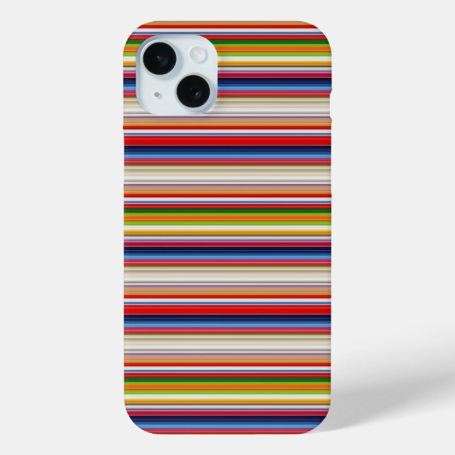 Hot colourful stripes Case-Mate iPhone case (Back)