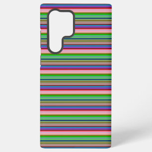 Hot colourful stripes samsung galaxy case