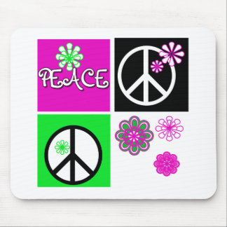 Hot Colours Peace Mouse Pad