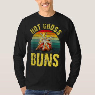 Hot Cross Buns Apparel Vintage Retro Food 1 T-Shirt