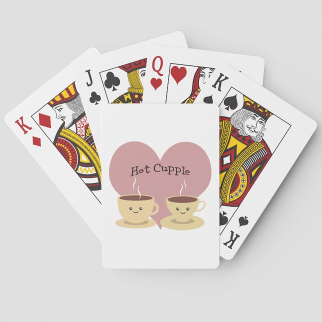 Hot Cupple! Playing Cards (Back)