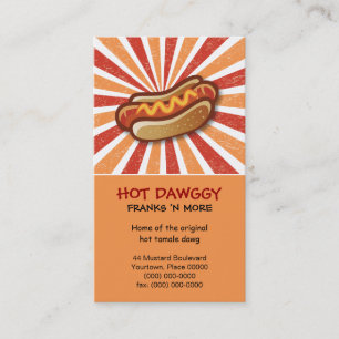 Hot Dawg Business Card