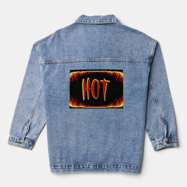 Hot Denim Jacket (Back)