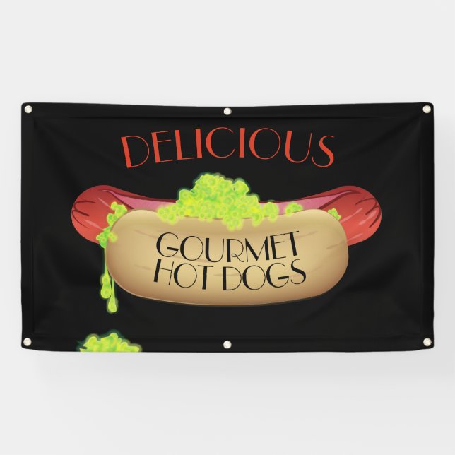 Hot Dog Banner (Horizontal)